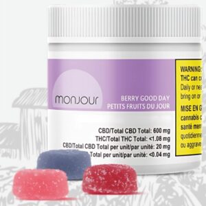 Monjour - Berry Good Day CBD - Gummy