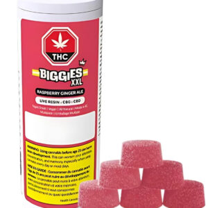 Biggies - Rasp Ginger Ale CBG:CBD - Resin Gummy