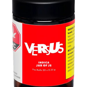 Versus - Indica Jar of J's (Rotating) - Pre-Roll