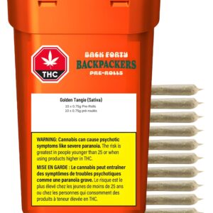 Back Forty - Backpackers: Golden Tangie - Pre-Roll