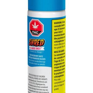 SHRED - Shotz: Blue Razberry THC - Beverage Shot