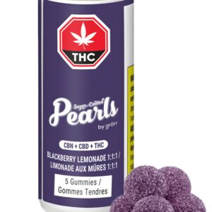 Pearls - Blackberry Lemonade THC:CBN:CBD - Gummy