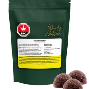 Woody Nelson - Mega Purple Resin Gummies Hybrid - 10pc