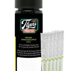 Claybourne - Frosted Flyers: Super Sour Apple - Infused Pre-Roll